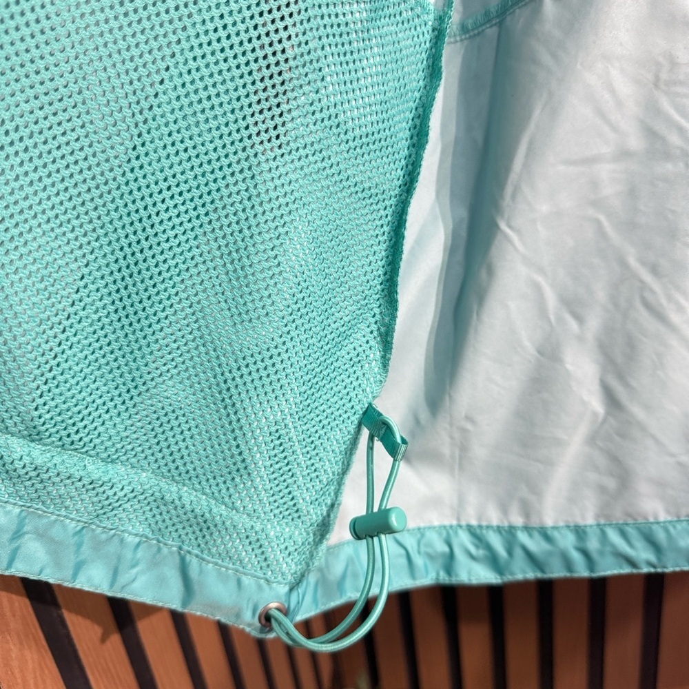 Columbia Teal‎ Jacket raincoat Sz XL - Picture 6 of 6